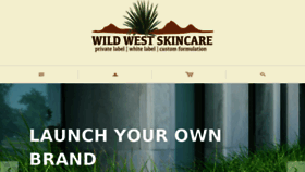 What Wildwestskincare.com website looked like in 2018 (6 years ago)