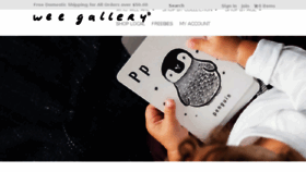 What Weegallery.com website looked like in 2018 (6 years ago)