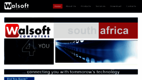What Walsoftcomputers.com website looked like in 2018 (6 years ago)