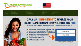 What Warningsignsofdiabetes.com website looked like in 2018 (5 years ago)
