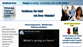What Webstudio-nord.de website looked like in 2018 (7 years ago)