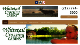What Whitetailcrossingcabinvillage.com website looked like in 2018 (6 years ago)