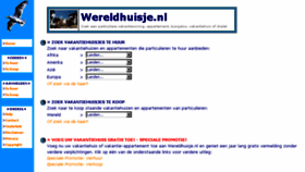 What Wereldhuisje.nl website looked like in 2018 (6 years ago)