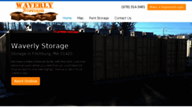 What Waverlystorage.storageunitsoftware.com website looked like in 2018 (6 years ago)