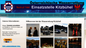 What Wasserrettung-kitzbuehel.at website looked like in 2018 (6 years ago)