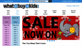 What What2buy4kids.co.uk website looked like in 2018 (6 years ago)