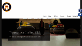 What Wauwatosacurlingclub.com website looked like in 2018 (5 years ago)
