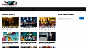 What Watchfilmy.com website looked like in 2018 (5 years ago)