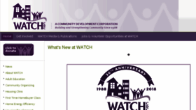 What Watchcdc.org website looked like in 2018 (5 years ago)