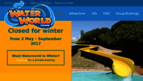 What Waterslides.co.za website looked like in 2018 (6 years ago)