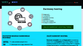 What Wex.pl website looked like in 2018 (7 years ago)
