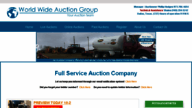 What Worldwideauctiongroup.com website looked like in 2018 (5 years ago)