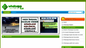 What Whatsappdurumlari.net website looked like in 2018 (5 years ago)