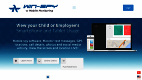 What Win-spy.com website looked like in 2018 (5 years ago)