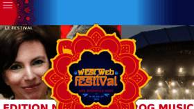 What West-web-festival.fr website looked like in 2018 (6 years ago)