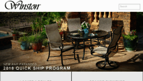 What Winstonfurniture.com website looked like in 2018 (6 years ago)