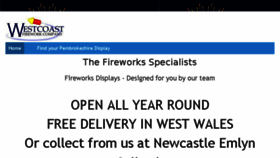 What Westcoastfireworks.co.uk website looked like in 2018 (5 years ago)
