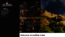 What Welcomeincredibleindia.com website looked like in 2018 (5 years ago)
