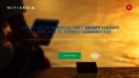 What Wifi4asia.com website looked like in 2018 (5 years ago)