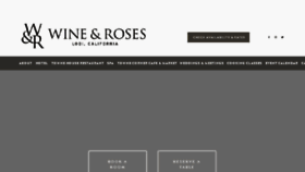 What Winerose.com website looked like in 2018 (6 years ago)