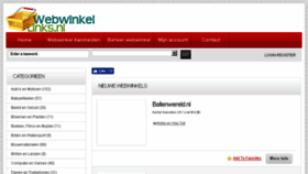 What Webwinkel-links.nl website looked like in 2018 (5 years ago)