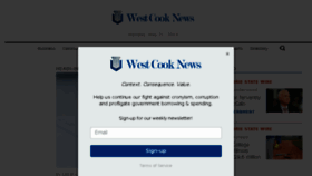 What Westcooknews.com website looked like in 2018 (5 years ago)