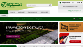 What Wedrowski.pl website looked like in 2018 (5 years ago)