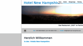 What Wangerooge-hotel.de website looked like in 2018 (5 years ago)
