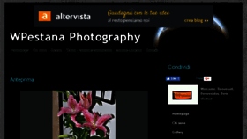 What Wphotography.altervista.org website looked like in 2018 (5 years ago)