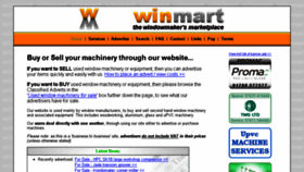 What Winmart.co.uk website looked like in 2018 (5 years ago)