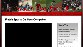 What Watchlivesports.me website looked like in 2018 (5 years ago)