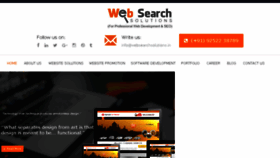 What Websearchsolutions.in website looked like in 2018 (5 years ago)