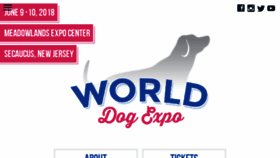 What Worldexpo.dog website looked like in 2018 (5 years ago)