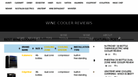 What Winecoolers.reviews website looked like in 2018 (5 years ago)