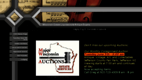 What Wisauction.com website looked like in 2018 (5 years ago)