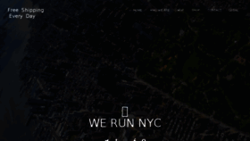 What Werunnyc.com website looked like in 2018 (5 years ago)