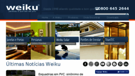 What Weiku.com.br website looked like in 2018 (5 years ago)