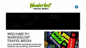 What Wanderlusttravelmedia.com website looked like in 2018 (6 years ago)