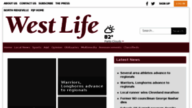 What Westlifenews.com website looked like in 2018 (5 years ago)