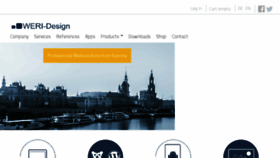 What Weri-design.de website looked like in 2018 (5 years ago)