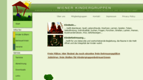 What Wienerkindergruppen.org website looked like in 2018 (5 years ago)
