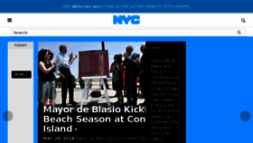 What Www1.nyc.gov website looked like in 2018 (5 years ago)