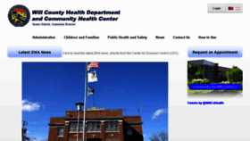 What Willcountyhealth.org website looked like in 2018 (5 years ago)