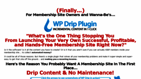 What Wpdrip.com website looked like in 2018 (5 years ago)
