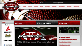 What Wifca.org website looked like in 2018 (7 years ago)