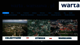 What Warta.warszawa.pl website looked like in 2018 (5 years ago)
