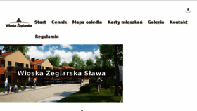 What Wioskazeglarska-slawa.pl website looked like in 2018 (5 years ago)