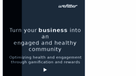 What Wefitter.com website looked like in 2018 (5 years ago)