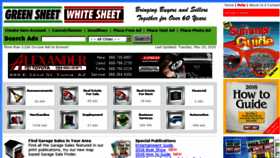What Whitesheetonline.com website looked like in 2018 (5 years ago)