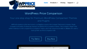 What Wppricecomparison.com website looked like in 2018 (5 years ago)